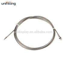 Customized Size 1.0mm  display hanging system cable gripper stainless steel wire ropes for slings